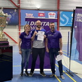 DIGITALMILE BadmintonCup2024 Preisverleihung Platz27 SiegerDerHerzen